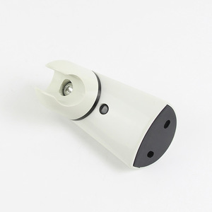 Shower Head <b>Bracket</b> Adjustable Holder Electroplated <b>White</b> ABS Minimalist Design Easy Installation - Product Image 2