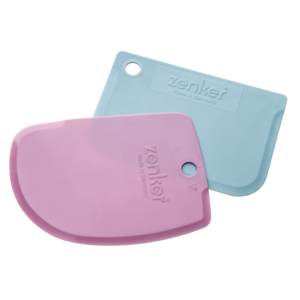 Juego de 2 espátulas de decoración de pasteles de polipropileno suave para recoger y esparcir masa Caja de 500 - Product Image 1