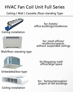 Sistema <span class=keywords><strong>Fancoil</strong></span> ad Acqua Refrigerata Cinese, Unità Fan Coil Idronica <span class=keywords><strong>a</strong></span> Cassetta <span class=keywords><strong>a</strong></span> 4 Vie per <span class=keywords><strong>Soffitto</strong></span>, Prezzo per Riscaldamento e Raffreddamento - Product Image 6