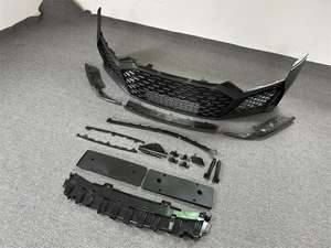 Пластиковый обвес автомобиля от старого до нового для Audi R8 2016-2018 обновление до 2019-2022 передний бампер с решеткой, передняя губа - Product Image 2