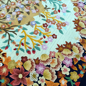 Handgetuft Hypebeast Flower Area Tapijt Textuur Stijlvol Vintage Design Nz Wollen Bamboe Zijde Turkse Persia Woonkamer Tapijt - Product Image 3