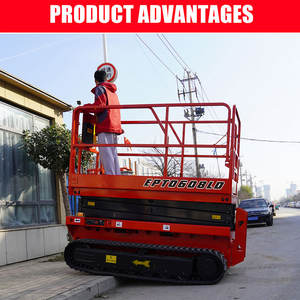 Plataforma Elevadora de Tijera Autopropulsada de 12 m y 230 kg de Capacidad de Carga Útil para Uso Industrial en Exteriores - Product Image 5