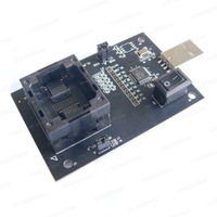 Adaptador de Socket eMMC100 BGA100, Socket de Prueba para IC, Lector de Memoria Flash Nand, Socket de Programación, Adaptador para Chips de 14x18mm