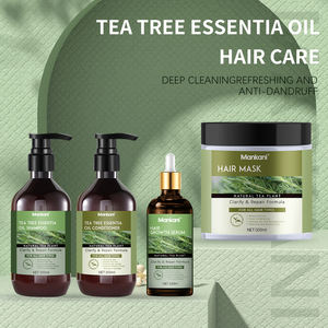 OEM grosir sampo kelapa bebas sulfat dan kondisioner Set Perawatan Rambut keriting Masker Perawatan Rambut Serum Rambut - Product Image 5