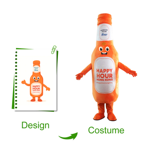 Adulto Coffee Cup <span class=keywords><strong>Mascot</strong></span> Costume para Negócios Promoção Eventos e Desfiles Publicitários - Product Image 2