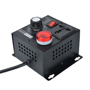 Regulador de Voltaje Electrónico SVC Monofásico de CA 220V 4000W con Control de Velocidad del Motor por <span class=keywords><strong>SCR</strong></span> y Termostato - Product Image 3