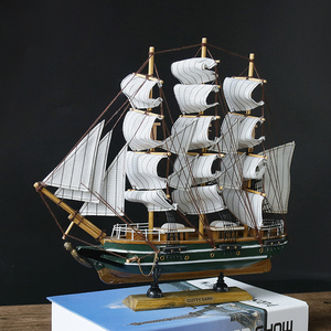 Tùy Chỉnh 33Cm Hải Lý Bằng Gỗ Trang Trí Máy Tính Để Bàn HMS Bounty/Passat/Belem/Cutty Sark Cao Mô Hình Tàu 13 "Hiển Thị Tàu Mô Hình Thuyền - Product Image 2