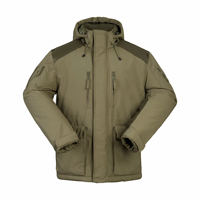 Veste d'hiver mi-longue en coton épais, imperméable et résistante au froid, manteau chaud à capuche en coton camouflage, vente en gros