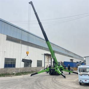 Nouvelle grue araignée hydraulique miniature JN-SPT de Chine, motorisée, capacité 8T, hauteur de levage 21m, pour levage intérieur - Product Image 5