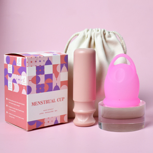 <span class=keywords><strong>Copa</strong></span> <span class=keywords><strong>Menstrual</strong></span> Vaginal de Silicona Médica 100% Reutilizable para Mujeres, Juego de Copas Menstruales de Silicona de Grado Médico con Etiqueta Privada - Product Image 5