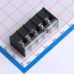 DBT40C-7.62-5P-BK-P Barrier Terminal Block P=7.62mm Connector - Product Image 1