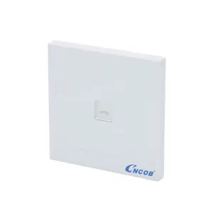 86 Type Network Ethernet LAN RJ45 Cat5e Direct Connection Wall Plate Socket Keystone Face Plate