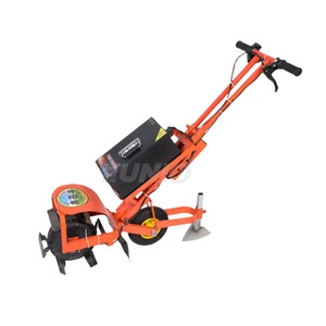 Motoculteur portatif électrique pour l'agriculture, mini-motoculteur rotatif, accessoires de remorque, <span class=keywords><strong>batterie</strong></span> électrique - Product Image 2