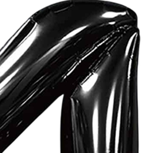 Set di Palloncini Numerici N4 Neri 100cm in Alluminio per Festa della Mamma, Laurea, Ramadan, Vari Eventi, Capodanno Cinese - Product Image 2