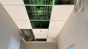 Heavy Duty Galvanized Steel <strong>Ceiling</strong> <strong>Grid</strong> - High Strength <strong>T</strong>-Bar <strong>Suspension</strong> <strong>System</strong> for Commercial Buildings &amp; Renovation Works - Product Image 5