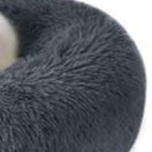 Juego de Tres Piezas de Camas Redondas para Mascotas, en Terciopelo Color Gris Oscuro, Tallas S+M+L, Elegantes Camas para Mascotas - Product Image 5