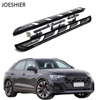 Marchepieds latéraux en alliage d'aluminium de style luxe tout-terrain JOESHIER pour Audi Q3/Q5/Q5L/Q7/Q8 SUV, fixation par vis de haute qualité