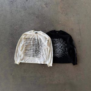 High Quality 320 GSM Men's <strong>T</strong>-<strong>Shirt</strong> Full Sleeve Long Slim Summer White Press Simple Thick Gruesas Camisetas for Men - Product Image 1