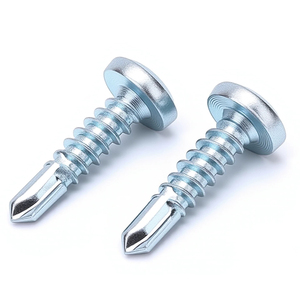 Bibo Yaente Factory Light Steel Keel 410 Stainless Steel <b>Big</b> Round <b>Pan</b> Head with Self-drilling Screws Light Steel Keel Screws - Product Image 1