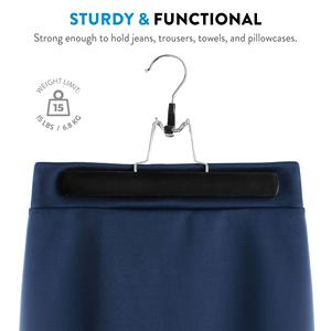 Cintre multifonctionnel pour extensions capillaires, pince personnalisée, cintre en bois pour perruques et vêtements - Product Image 2