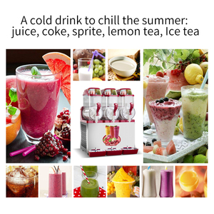 MK-SM312 3 * 12L công suất lớn ba xe tăng bảng Top thương mại bằng Cháo Máy granita máy - Product Image 6