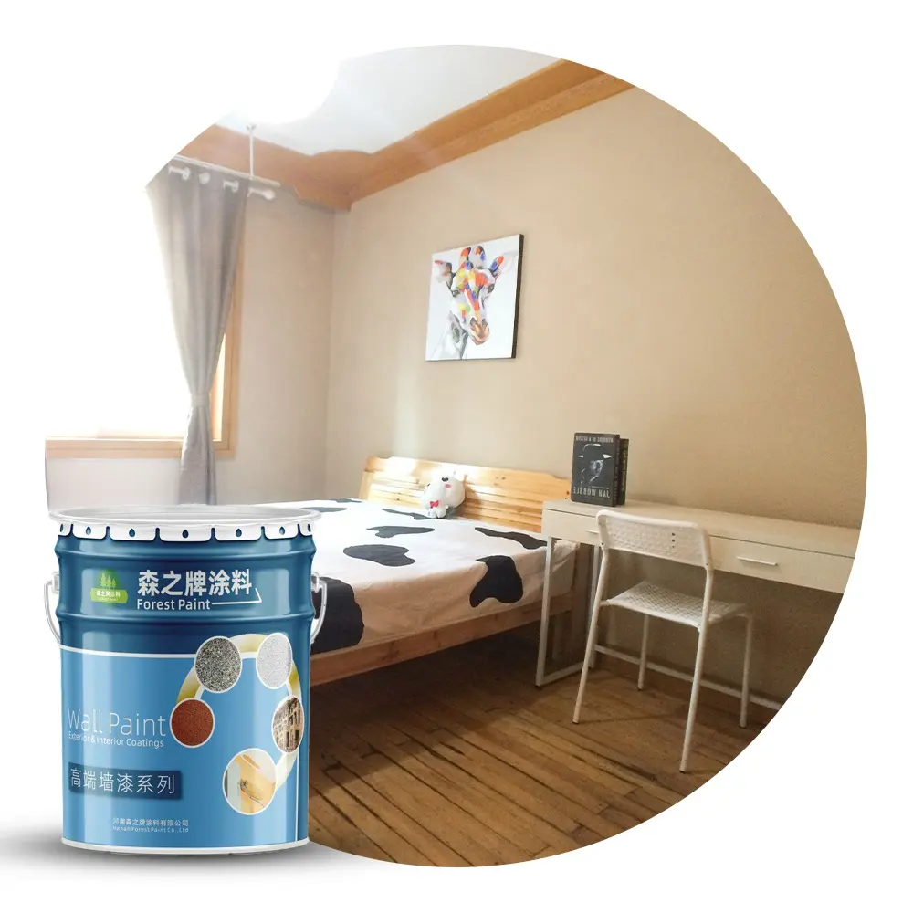 High quality types asian waterproofing interior wall latex coating acrylic emulsion paint for buildings