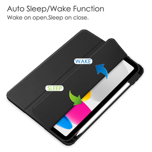 Housse de protection en cuir triple Transparent pour iPad 10.9 2022 tablette de sommeil intelligente PC housse de protection pour <span class=keywords><strong>Apple</strong></span> iPad Pro11 2022 - Product Image 3