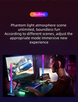 Smart home light gaming gamer room décoratif rgbic rvb pc sync rétro-éclairage rgb skydimo décor moniteur rythmique ambiant table light