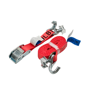 สายรัดแบบวงล้อพร้อมตะขอแบบ J & สายรัดหัวเข็มขัดแบบ1500LBS L สำหรับสายการบิน - Product Image 2