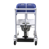 Chaise de transfert hydraulique multifonctionnelle Zuowei ZW302, chariot de bain, commode, douche, soins aux personnes âgées, patients paralysés