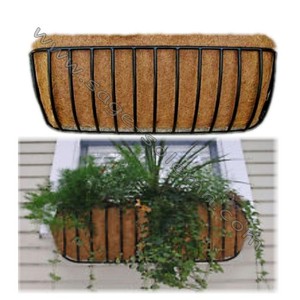 Fioriera <span class=keywords><strong>in</strong></span> <span class=keywords><strong>Ferro</strong></span> <span class=keywords><strong>Battuto</strong></span>, Cesto da Parete, Vaso per Fiori - Product Image 4