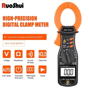 VICTOR DM3218+ True RMS Digital <b>Clamp</b> Meter, AC/DC Current Multimeter, Amp Voltage Hz Capacitance Ohm Car Tester - Product Image 2