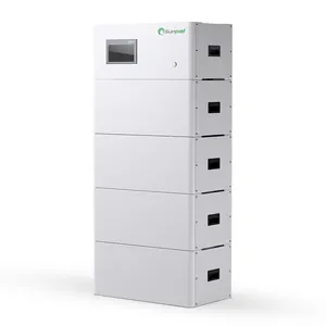 Sunpal可充电离子锂电池48V 5Kwh 10Kwh家用储能Lifepo4电池组，带Bms