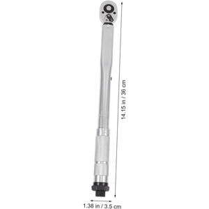 ประแจวัดแรงบิดแบบตั้งค่าล่วงหน้า Dafei ขนาด 1/2 นิ้ว 28-210 นิวตันเมตร เครื่องมือซ่อมยางรถยนต์ พร้อมกล่องเก็บ - Product Image 5