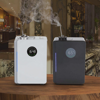 Diffuseurs d'arômes sans eau OEM ODM en métal à montage mural 300ML minuterie d'arrêt automatique contrôlée par APP pour les hôtels à domicile US Electric