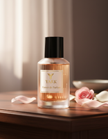 Flacon de parfum en verre personnalisé, magnétique, fantaisie, rond, vide, 30 ml, 50 ml, 100 ml, avec pompe pulvérisateur