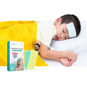 일회용 과일향 쿨링 해열 패치 이마 쿨 젤 패드 열 감소 두통 완화용 - Product Image 5