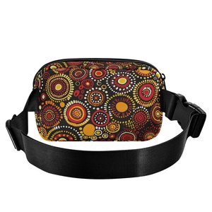 Australia <b>Boho</b> Bag Hippie Crossbody Bag Waist Bag Groovy Waist Bag Custom Print Fanny Pack Waist Bag with Adjustable Strap - Product Image 2