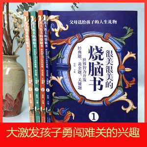 Ensemble de casse-têtes, 4 livres pour le développement de la pensée mathématique et logique des enfants, niveaux 1 à 6, fabriqué en Chine - Product Image 2
