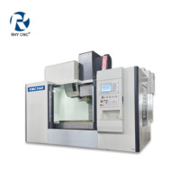 Centro de Mecanizado Vertical CNC VMC1160 en Oferta, Acepta OEM, Fresadora CNC de 3/4 Ejes para Procesamiento Industrial de Metales