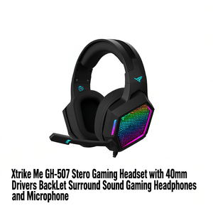 Auriculares para Juegos Xtrike Me GH-507 Estéreo con Controladores de 40 mm, Sonido Envolvente Retroiluminado y Micrófono - Product Image 2