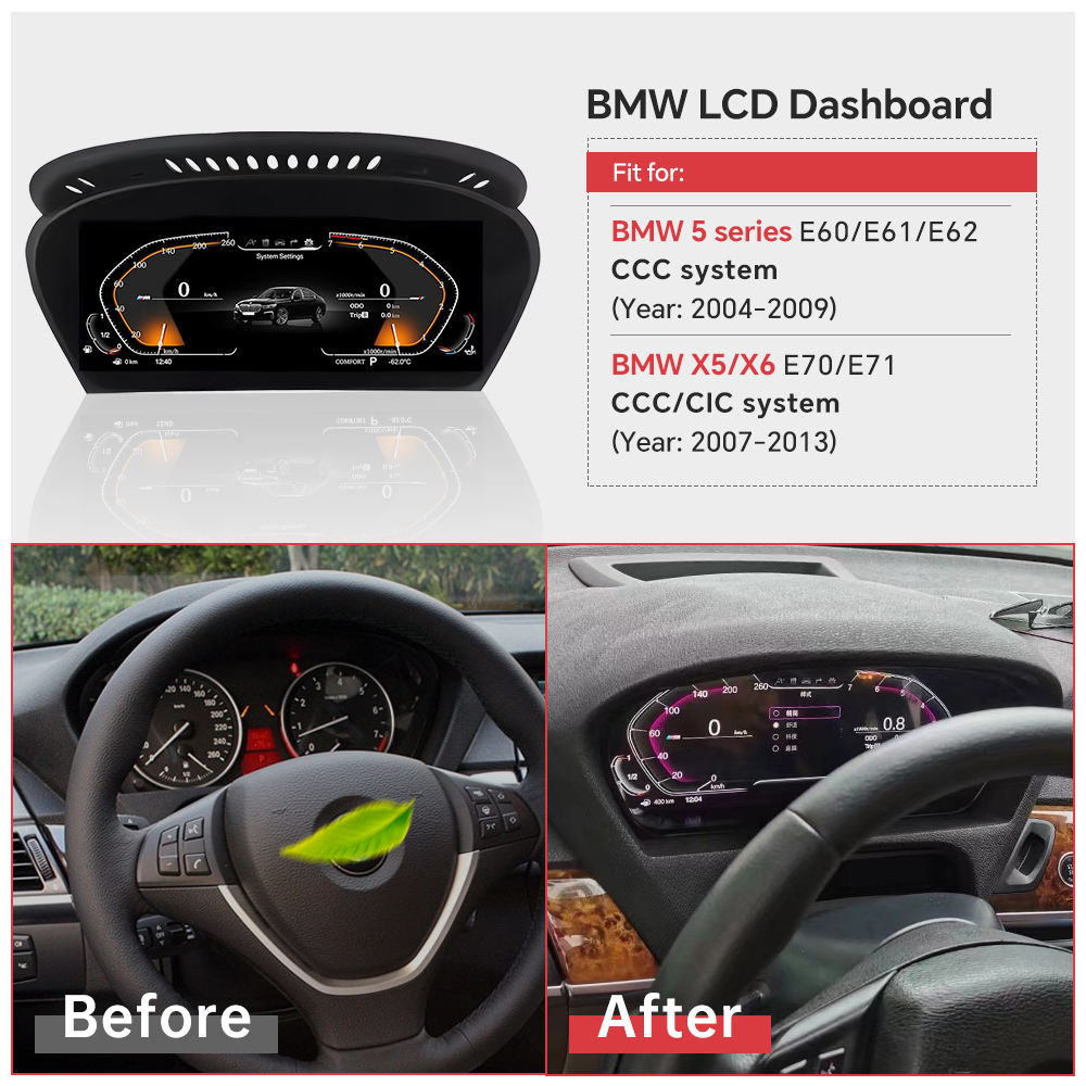 Pour BMW série 5 2004-2009