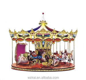 Carrusel de Caballos de Lujo, Modelos Nuevos de 2017, con 16/26 Asientos para Niños - Product Image 1
