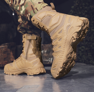 Botas Tácticas DF0726 Camuflaje Negro 5AA UZMK AS33 Nueva Versión, Botas Militares de Corte Alto para Hombre, para Entrenamiento, Senderismo y Actividades al Aire Libre - Product Image 2