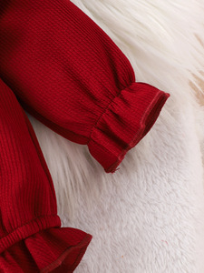 Kids Clothing Children's Clothing New Style Toddler <b>Long</b>-sleeve Rompers <b>Socks</b> Headbands Baby Girl Clothes 0-18M - Product Image 2