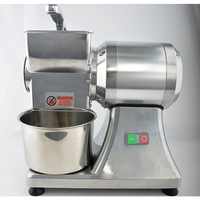En promotion : Râpe à fromage électrique professionnelle en acier inoxydable pour pizza, machine à broyer le pain, la cassonade, le beurre et le fromage