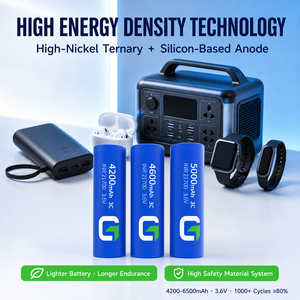 Bevigorオリジナル21700 3.7V 5000mAh 21700リチウムイオン充電式バッテリー 5C高放電パワー 電動自転車バッテリー 3.7V 21700 - Product Image 6