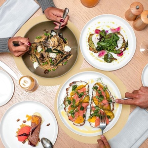 Sous-plats en papier personnalisés en petites séries, faible MOQ (100 feuilles) pour café <span class=keywords><strong>local</strong></span>, <span class=keywords><strong>restaurant</strong></span> éphémère, test marketing - Product Image 6