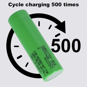 סוללת ליתיום-יון Liansi Inr21700 50S LiCoO2 3.7V 5000mAh 1000 מחזורים לאופניים חשמליים, קורקינט חשמלי, כלי עבודה חשמלי, נטענת - Product Image 1