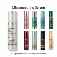 Échantillons de marque privée : Kit de sérum professionnel stérile pour microneedling, à base d'ADN de saumon coréen et d'acide hyaluronique, pour mésothérapie PRP